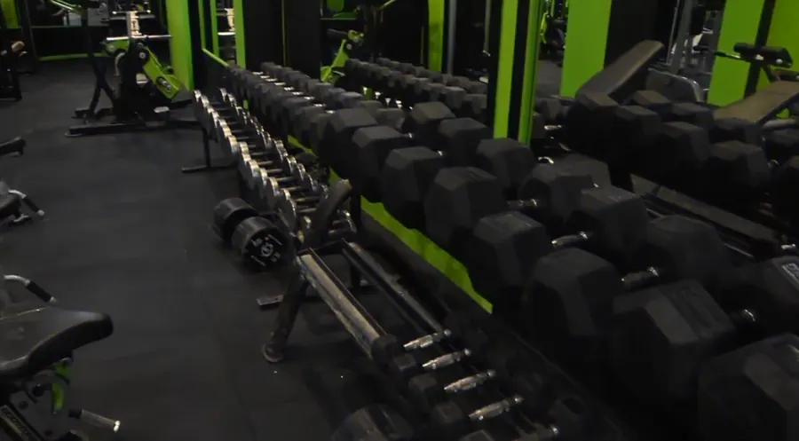 Hammer Strength dumbbells